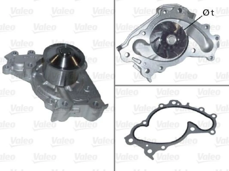 Image of Water pump VALEO 506618