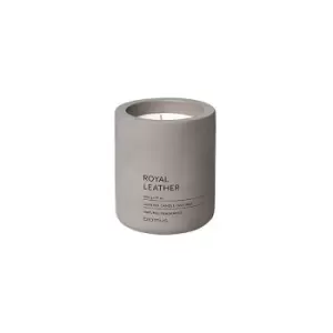 image of Blomus Royal Leather Scented Candle 290g