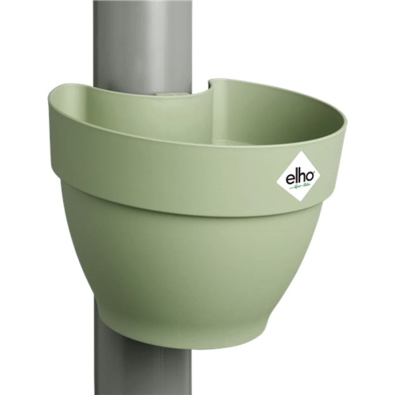 Image of Elho Vibia Campana Drainpipe Clicker 22cm - Pistachio Green