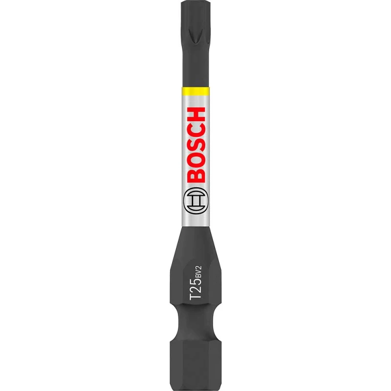 Image of Bosch PRO Impact Control Torsion Torx Screwdriver Bits 2608522534 Type: T25