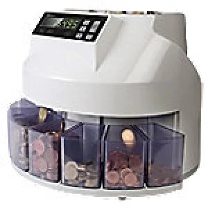 image of Safescan Coin Counter 1250 EUR White