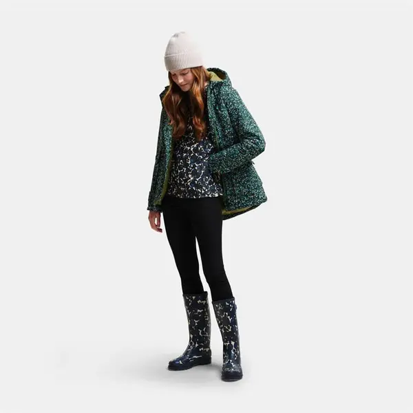 Image of Regatta Orla Kiely Swing Waterproof Jacket - Berry Bubble Jade 12
