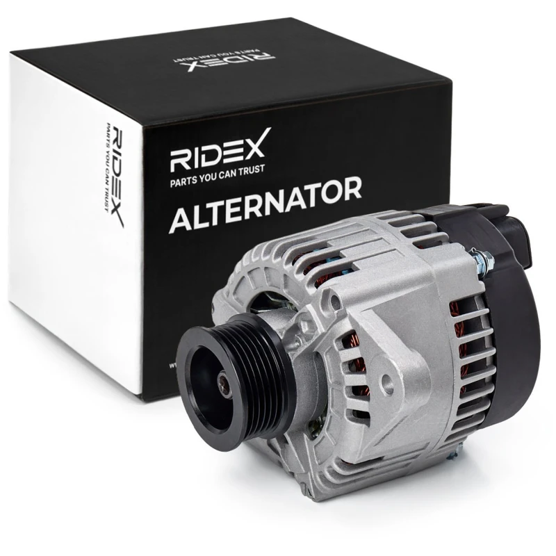 Image of RIDEX REMAN 4G0059R Generator Alternator Charging Current: 100A, Voltage: 12V, with integrated regulator Alternator (4)