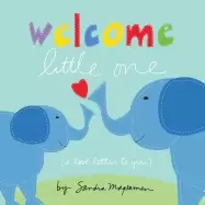 Image of welcome little one shower your little one with love with this special board