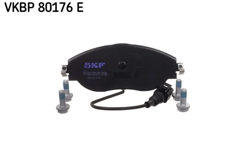 Image of SKF Brake pad set SKF VKBP 80176 E