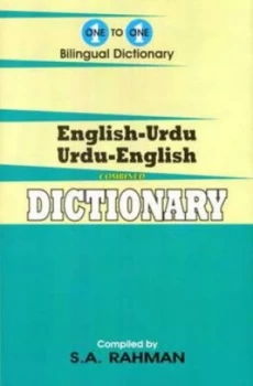 Image of English-Urdu and Urdu-English One-to-One Dictionary - Script and Roman by S. a Rahman Hardback