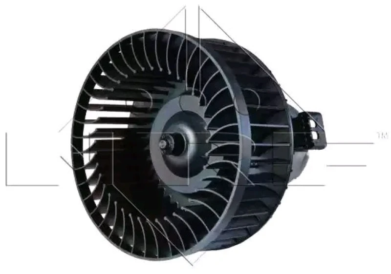 Image of NRF 34084 Blower Motor without integrated regulator Interior Blower (2669)