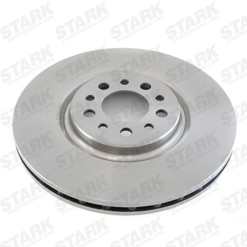 Image of STARK SKBD-0020271 Brake disc Front Axle, Vented, Cast Iron, Uncoated, Untreated, without bolts/screws Cast Iron Brake Disc (82)