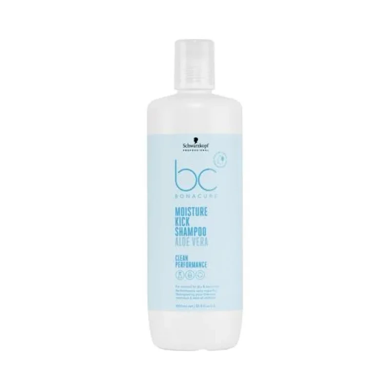 Image of Schwarzkopf Professional BC Bonacure Moisture Kick Shampoo Aloe Vera 1000ml