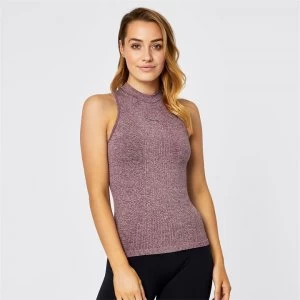 image of USA Pro Seamless Vest Ladies - Purple Marl