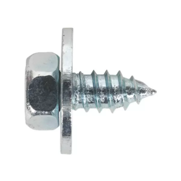 Image of Sealey ASW141 Acme Screw with Captive Washer M14 x 1/2 Zinc BS 7976/6903/B