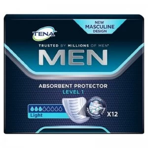 Tena Men Absorbent Protector Level 1 Light 12 Pads