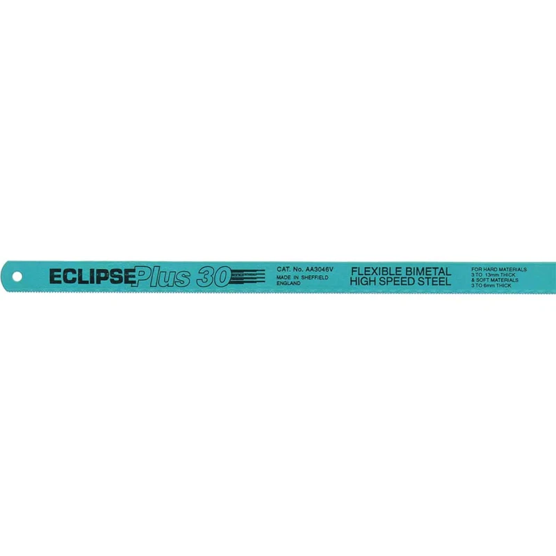 Image of Eclipse Plus 30 Bimetal Hacksaw Blades 71-432R Length: 12" / 300mm