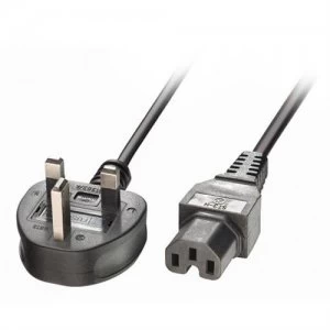 Image of Lindy 30458 power cable Black 2m C15 coupler