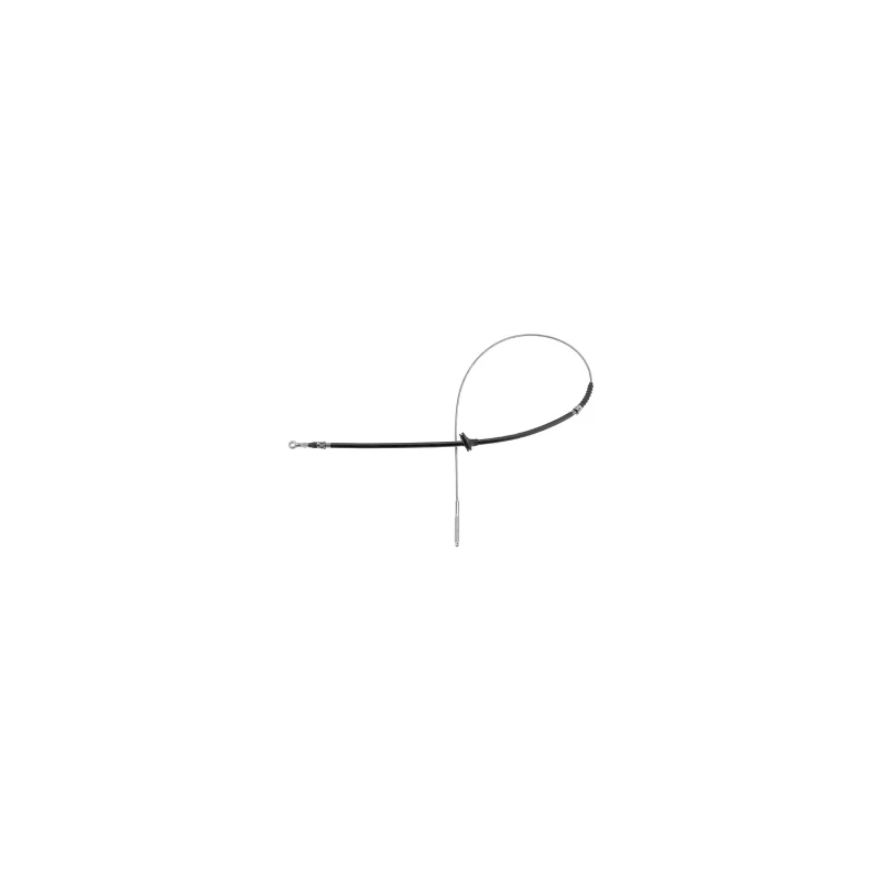 Image of FEBI BILSTEIN 17291 Brake Cable Front, 1418mm Cable,parking brake (124)