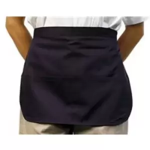 image of BonChef Money Pocket Apron (One Size) (Navy) - Navy