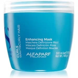 image of Alfaparf Milano Semi Di Lino Curls Mask for Curly Hair 500ml