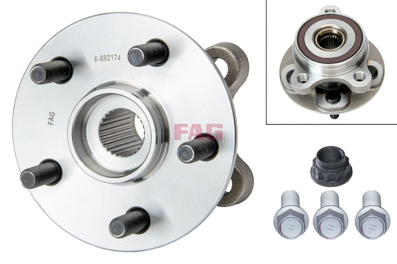 Image of Wheel bearing kit FAG 713 6215 20
