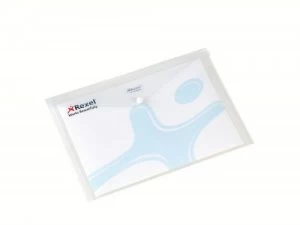 Image of Rexel Polypropylene Carry Wallet A4 White 16129WH (PK5)