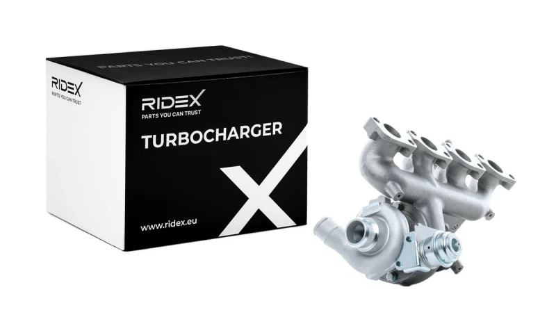 Image of RIDEX 2234C0075 Turbocharger without fastening/mounting material Charger,charging system (2234)