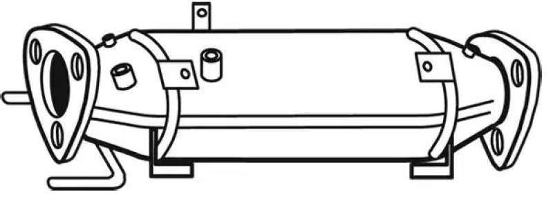 Image of VEGAZ IVK-905 Particulate Filter Soot-/ Particle Filter,exhaust system (1256)