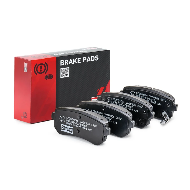 Image of Brake pad set CHAMPION 572604CH
