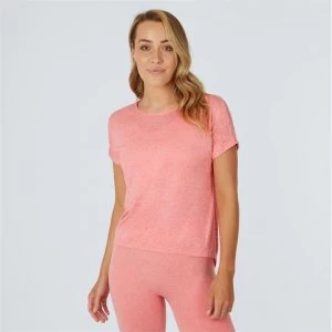 image of USA Pro Pro Boyfriend Tee - Coral