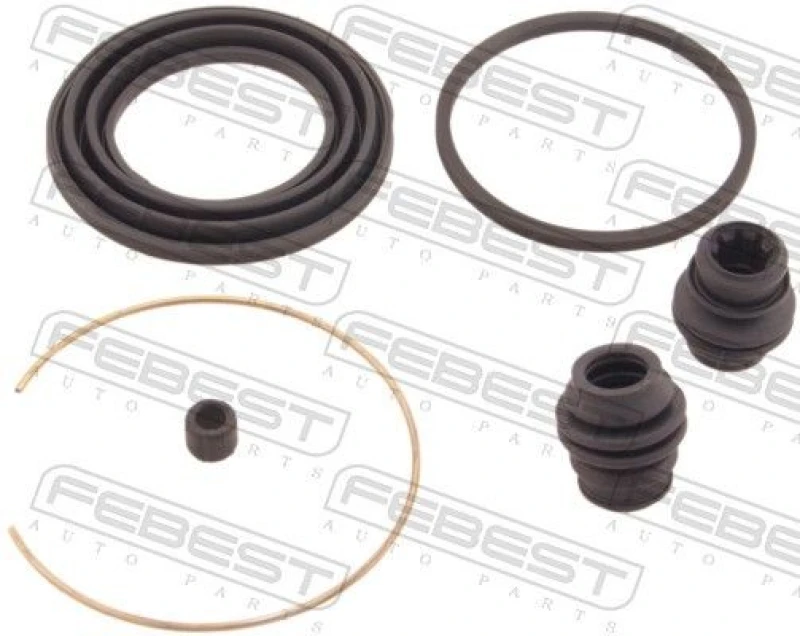 Image of FEBEST 0475-DJF Brake Caliper Repair Kit Front Axle Repair Kit,brake caliper (405)