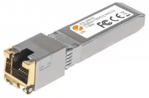 image of 10 Gigabit Copper SFP+ Transceiver Module, 10GBase-T (RJ45)