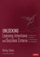 Image of unlocking learning intentions and success criteria shifting from product to