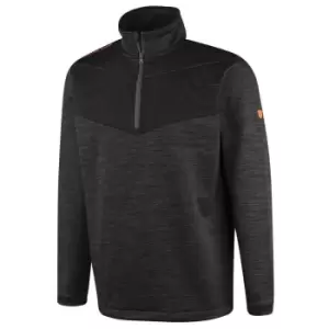 Image of ISLAND GREEN MENS TOP LAYER PADDED YOKE CHARCOAL MARL 2XL