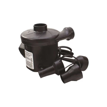 Image of Electric Air Pump Inflator & Deflator for Pool Camping Bed Mattress Boat - Mains