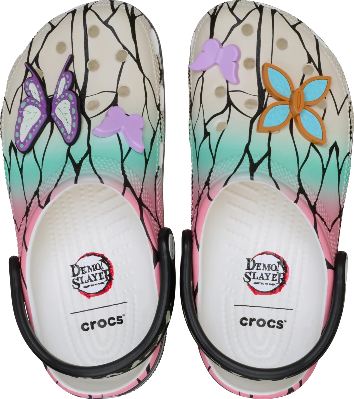 Image of Crocs Unisex Demon Slayer Shinobu Classic Clogs Multi W10/M9