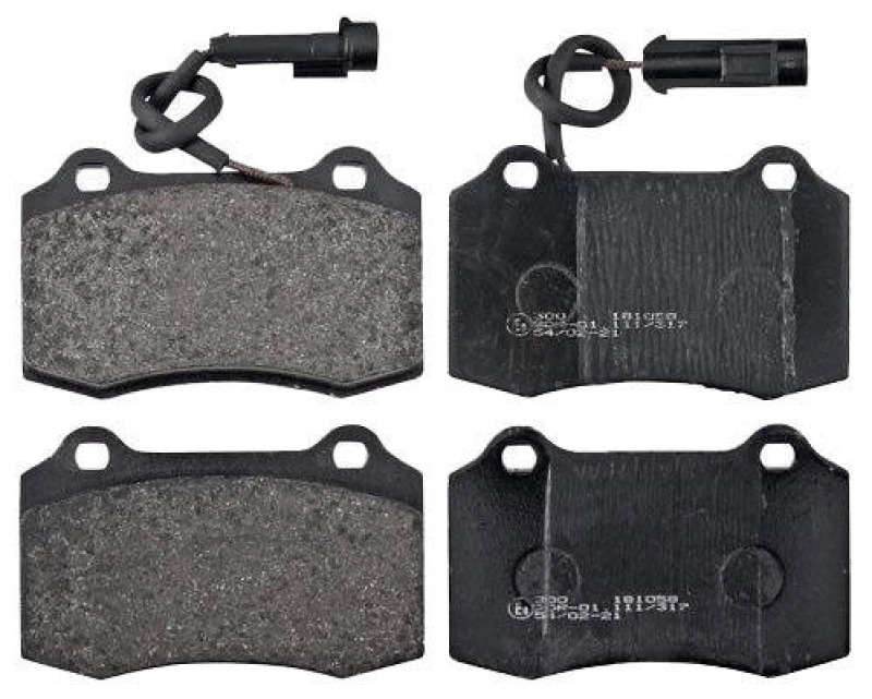 Image of A.B.S. 36946 Brake pad set with integrated wear sensor Brake Pad Set,disc brake (402)