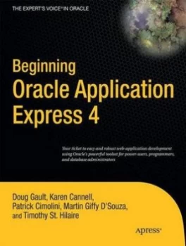 Image of Beginning Oracle Application Express 4 by Doug Gault Book