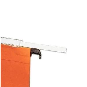 Image of Esselte Orgarex Card Inserts for Suspension File Tabs White Ref 326200