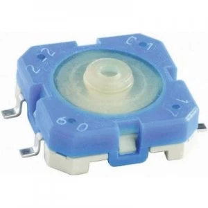 RAFI 114001503 Pushbutton 42 V DCAC 0.1 A 1 x OffOn momentary