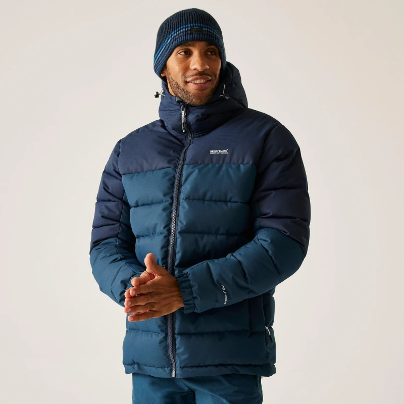 Image of Regatta Regatta Men Aldthorn Insulated Padded Jacket in Dark Blue Size: X-Large Dark Blue XL Male 5063516132806