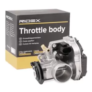 Image of RIDEX Throttle VW,SKODA,SEAT 158T0004 030133064F,030133064F,030133064F Throttle Body,Throttle body