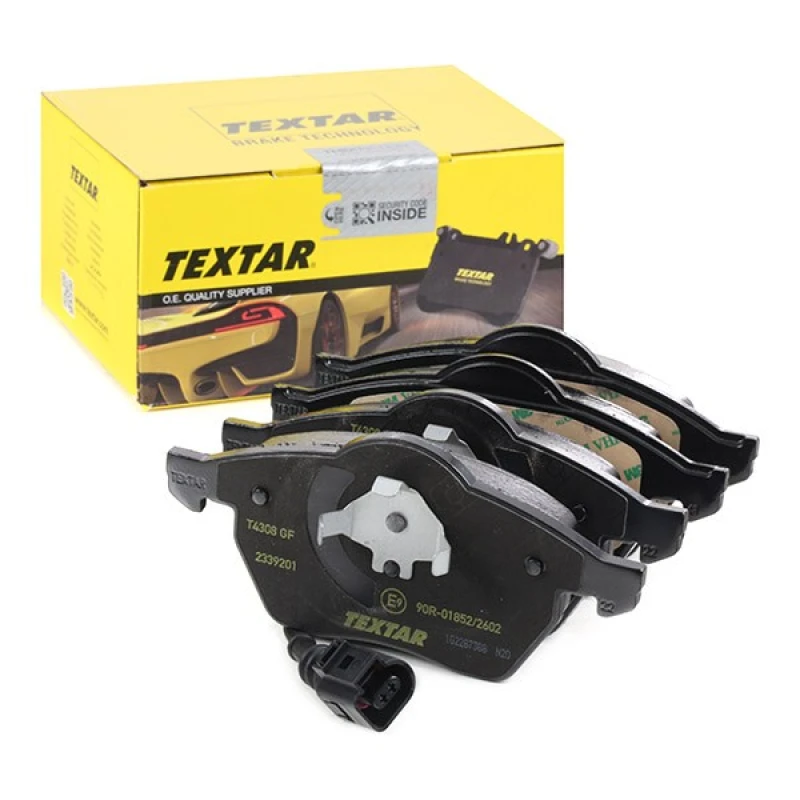 Image of Brake pad set TEXTAR 2339201