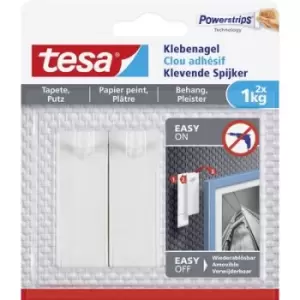Image of tesa 77773 Self-adhesive nail White Content: 2 pc(s)