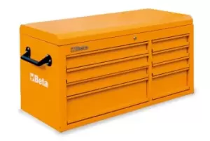 Beta Tools C38T- O 8 Drawer Tool Chest Compatible with C38 & C38A Orange