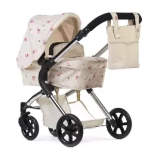 Image of Roma Darcie Single Dolls Pram - Cream
