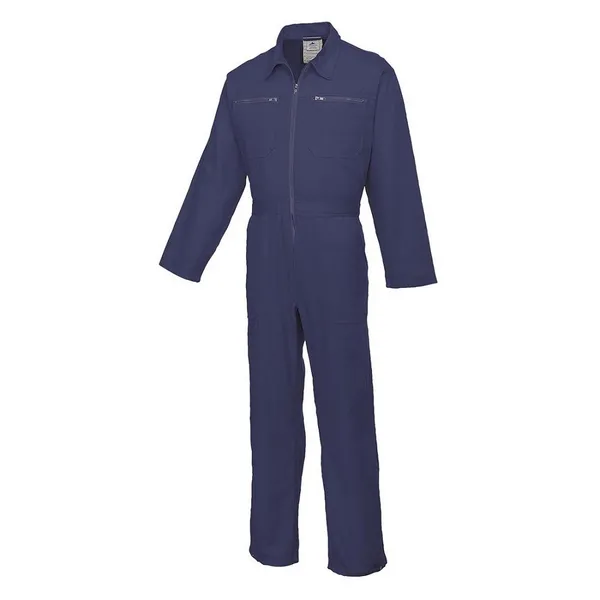 image of Portwest C811 Cotton Boilersuit C811NARS Colour: Navy