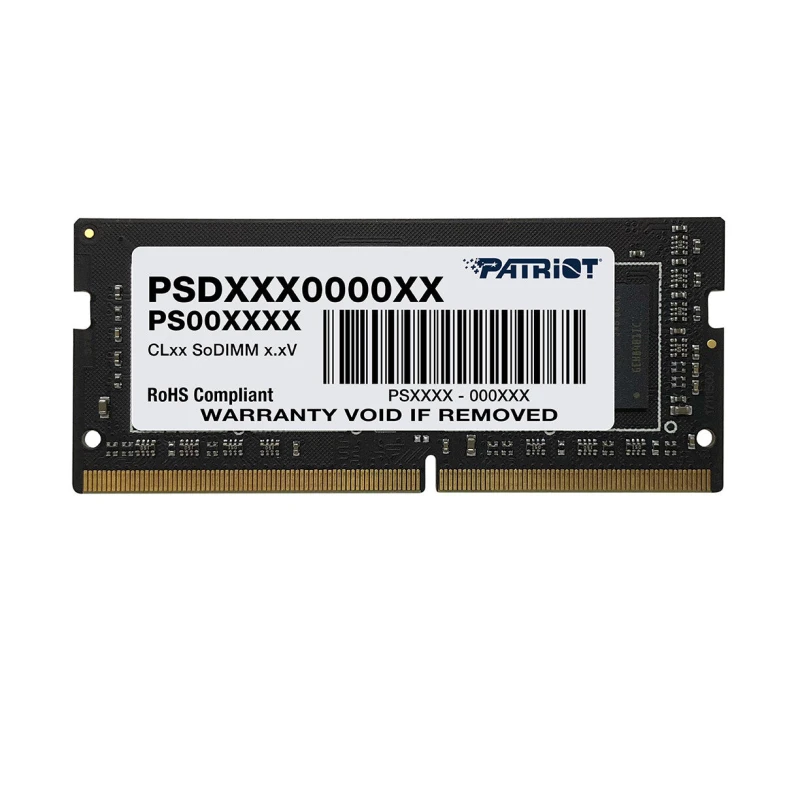 Image of Patriot Memory Patriot Memory Signature Line Premium Patriot memory module 8GB 1 x 8GB DDR4 260-pin SO-DIMM PSD48G32002S