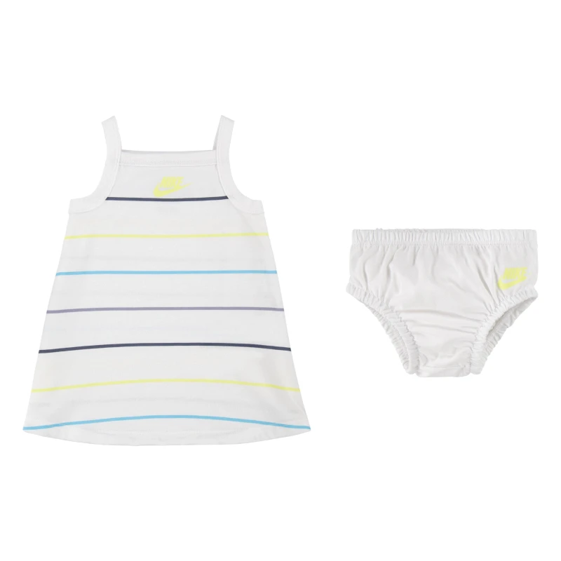 Image of Nike 2 Piece Dress Babies - White White 0 - 3 Months
