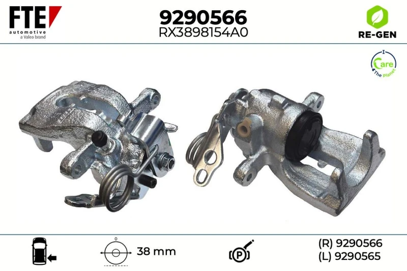 Image of Brake caliper FTE 9290566