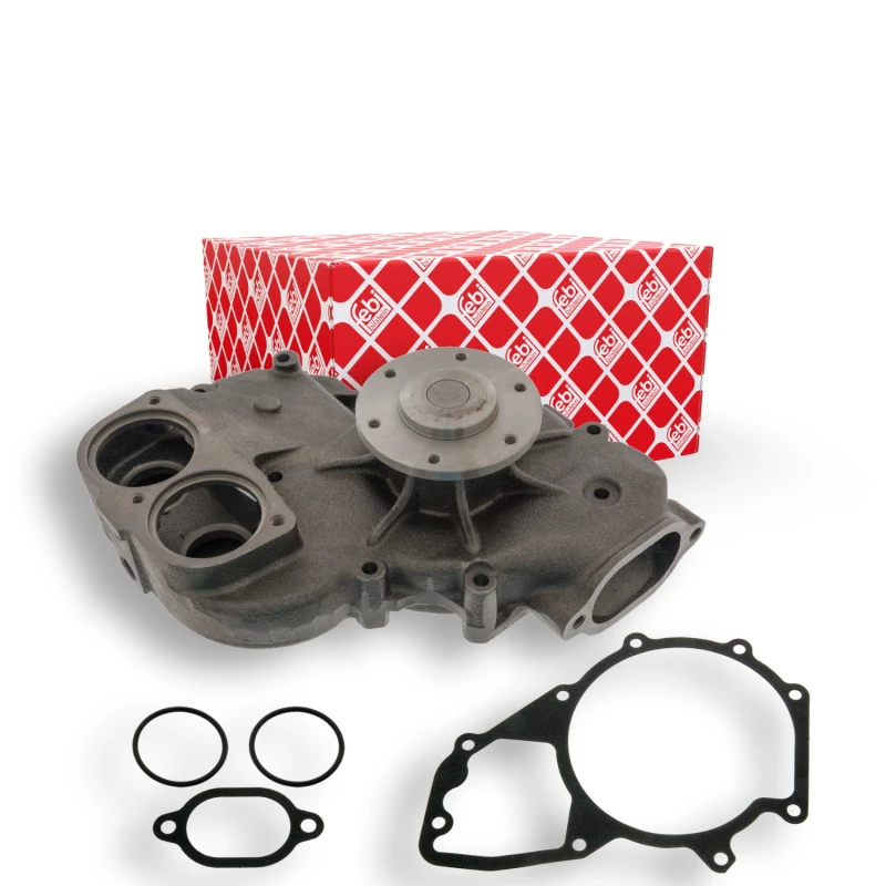 Image of FEBI BILSTEIN 11360 Water pump Grey Cast Iron, with gaskets/seals Grey Cast Iron Water Pump (1260)