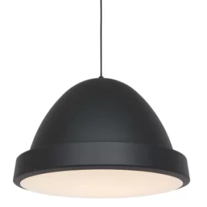 Image of Nimbus Dome Pendant Ceiling Lights Matt Black