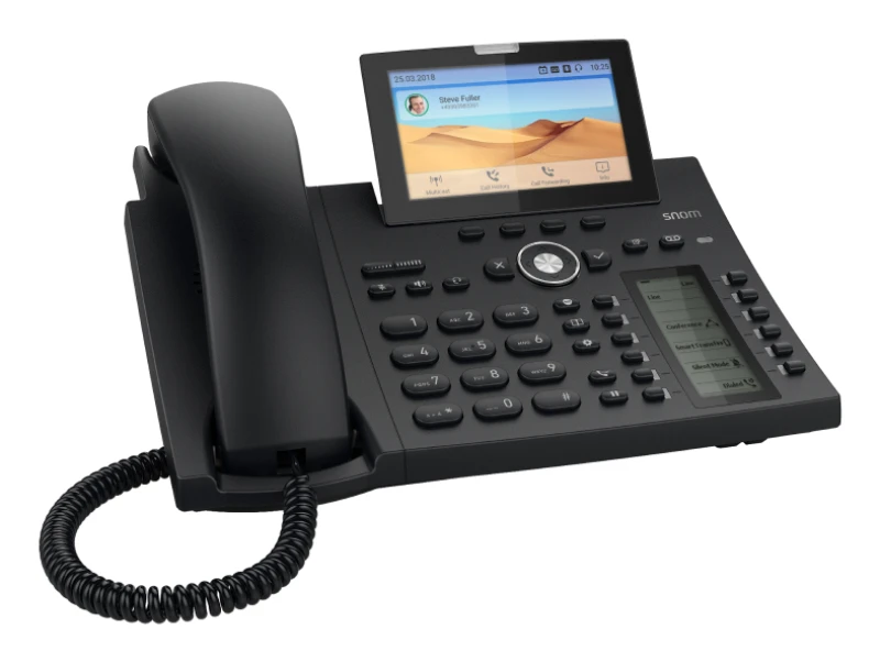 Image of Snom D385N IP phone Black 12 lines TFT